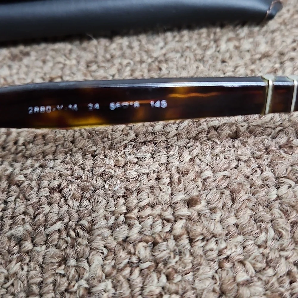 Persol Eyeglasses w/ Case PO 2880-VM 24 Havana 56-18-145 Unisex Glasses - Picture 3 of 8